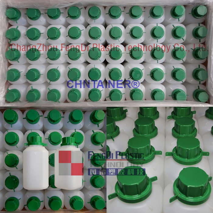 Bouteille d&#39;échantillon de mazout de soute avec bouchon vert 750 ml