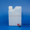 Bouteille rectangulaire en PEHD de 1 litre pour emballage de la solution de référence SIEMENS ADVIA1200 ISE